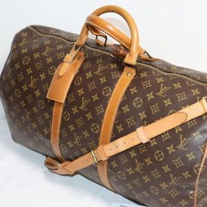 Louis Vuitton keepall 55 Bandouliere duffle bag